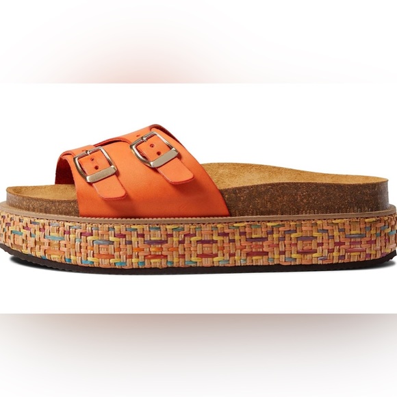NWT Free People Caravelle Cork Footbed Sandals - 7, 8 & 9 - Picture 5 of 11